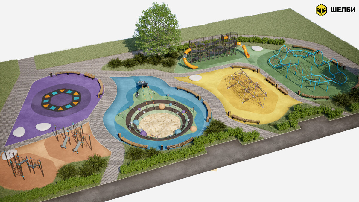 Проект площадкт Shelby Play