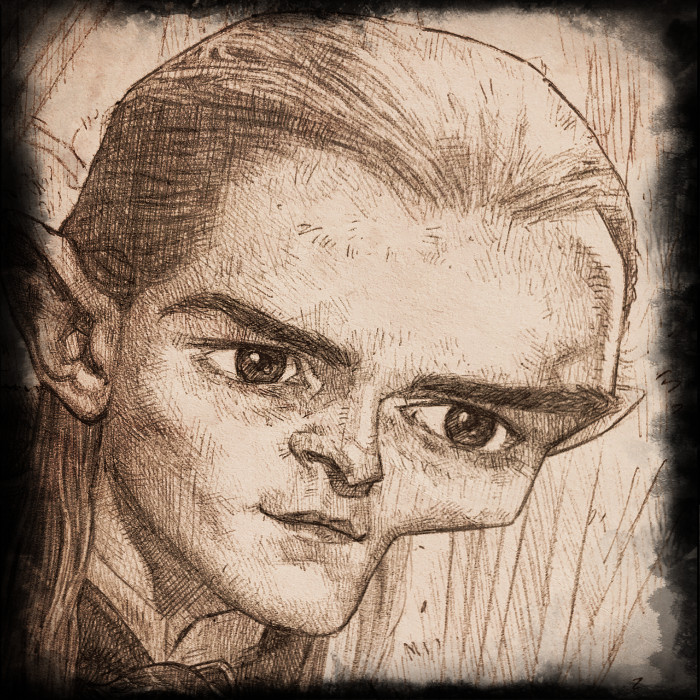 "В холодном эльфьем будущем 
Всё очень-очень плохо:
Кусают Эльфов в холоде
Больные злые блохи..."