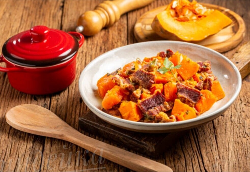 Индейка с тыквой