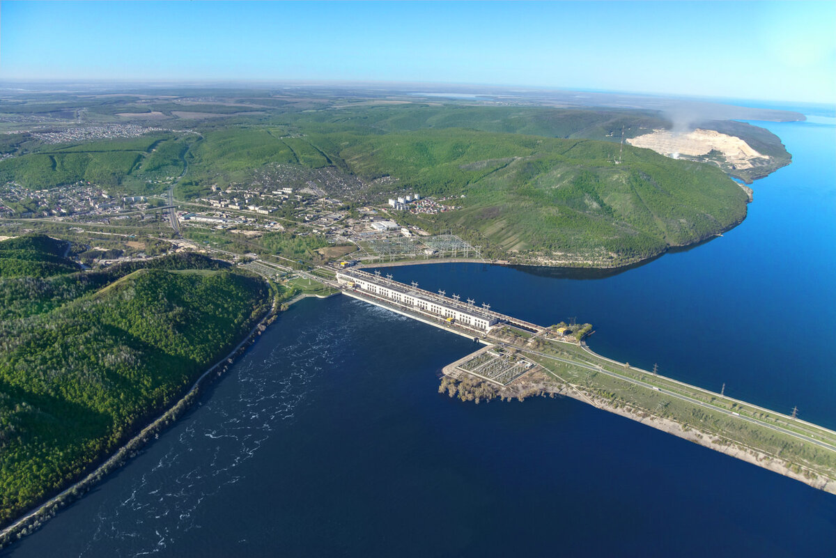 Фото куйбышевского водохранилища