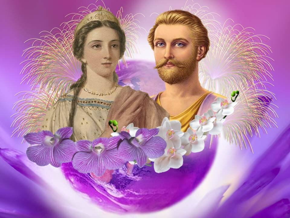 Порция - богиня Справедливости и Сен-Жермен, близнецовые пламена