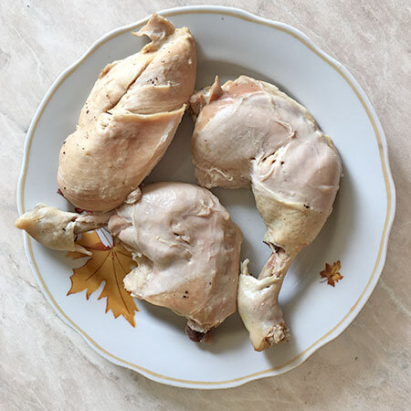 Курица отварная