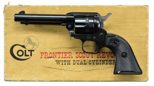 Стрельба из Colt Frontier Scout .22LR