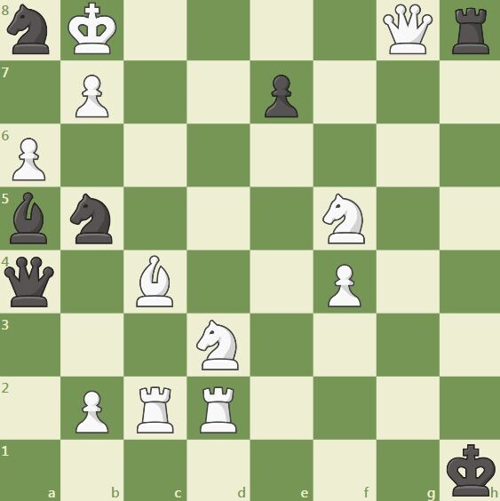 Мат в один ход.