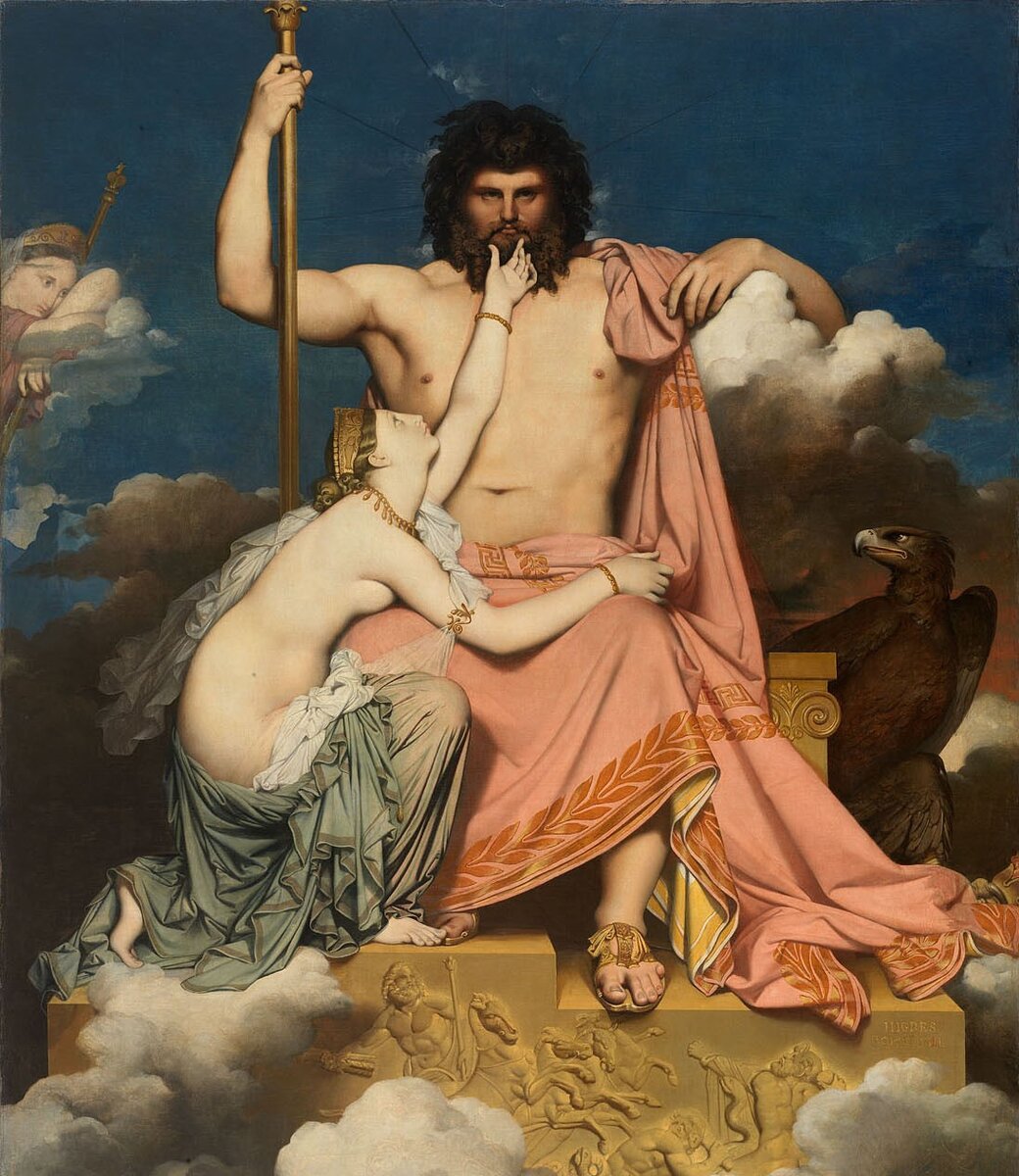 Жан Огюст Доминик Энгр. Юпитер и Фетида