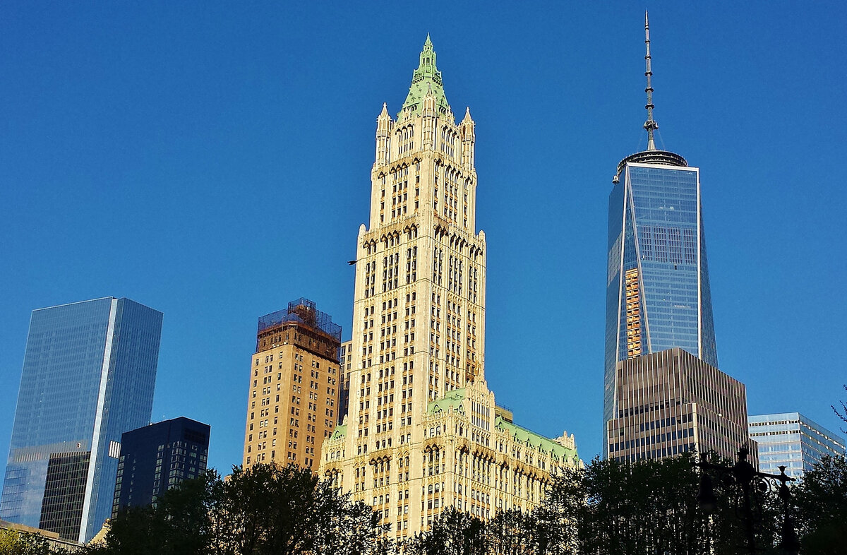 Woolworth Building, Нью-Йорк, США. Фото: tonkosti.ru 