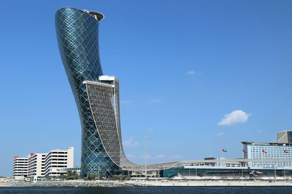 Capital gate строительство