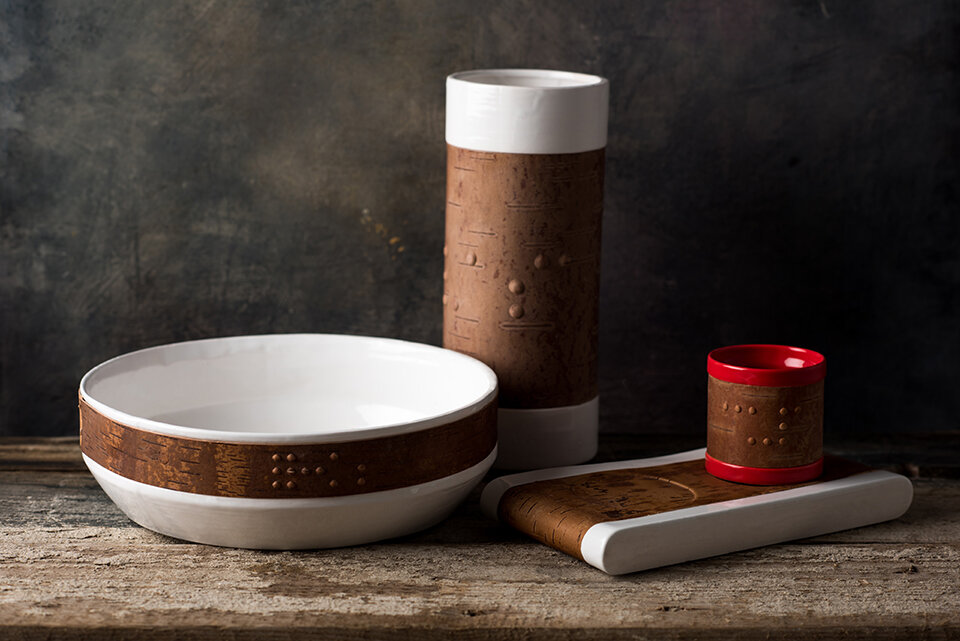 Посуда от Марины Турлай.