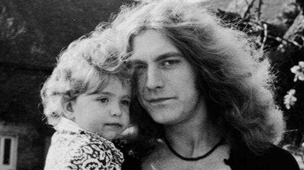 Роберт Плант и его сын Карак