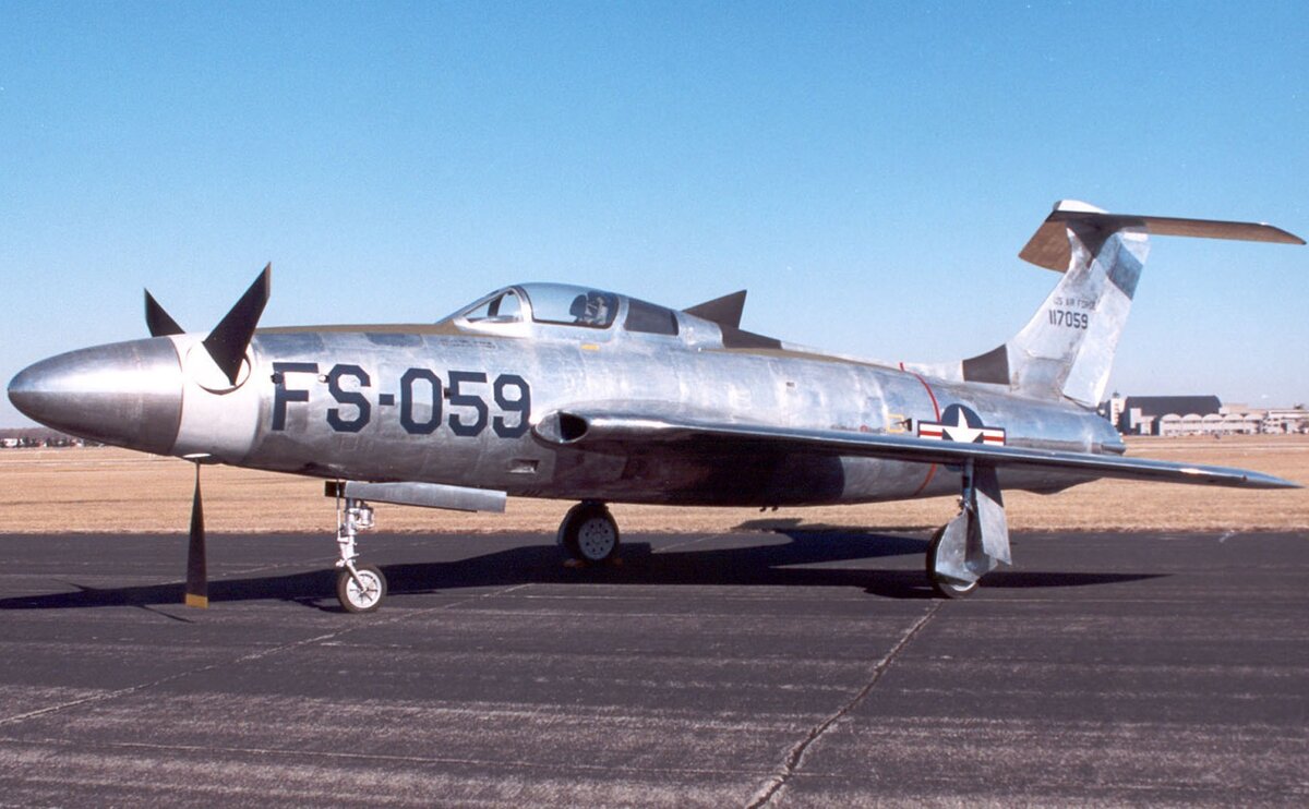 Экспериментальный самолёт «Republic XF-84H»