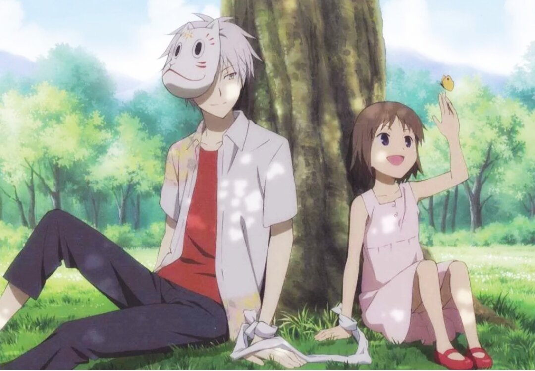 Кадр из аниме В лес, где мерцают светлячки(2011) 