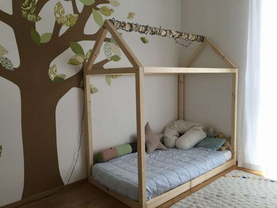 Детская кровать своими руками из дерева. 1000 фото, чертежи, пошаг�овые инструкции