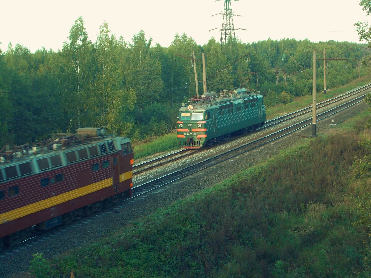 Встреча легенд железных дорог.