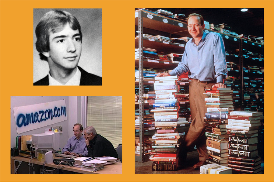 Источник: Nguoiduatin magazine                                                                                                                          В 1994 году в американском Seattle у себя в гараже Jeff Bezos организовал компанию Amazon.com. Имя компания получила от названия самой длинной реки - Амазонка, что должно было символизировать нескончаемый выбор предлагаемых продуктов, хотя задумана была компания, как книжный Online-Shop.