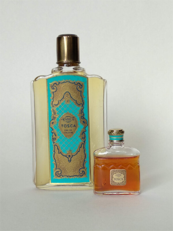 Tosca 1940-х из моей коллекции: одеколон (слева) и духи (справа)