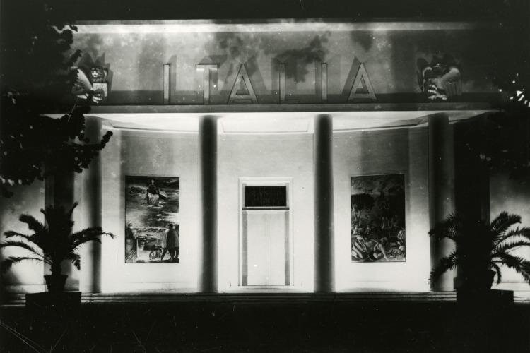 Павильон Италии в 1938 году.
