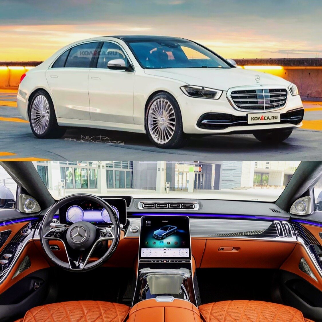 Mercedes s class 223 РђРІРёР»РѕРЅ