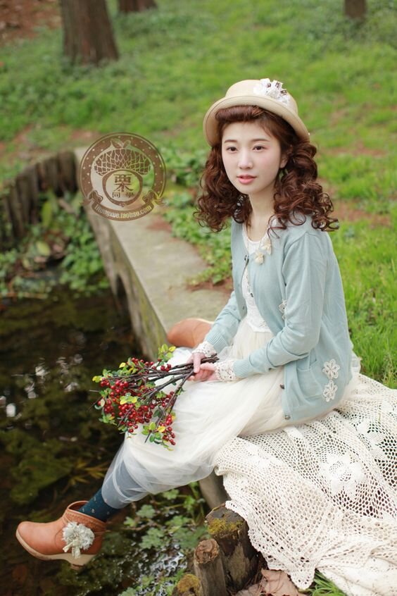 Mori girl.  "60 rules of style"