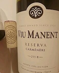 Viu Manent Estate Collection Carmenere Reserva, 2018