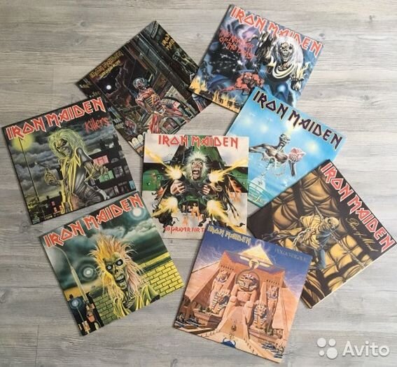 Первые альбомы "Iron Maiden", за которые они получили мировое признание