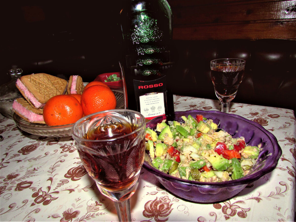 Вечеринка с подругой удалась ( фото автора)