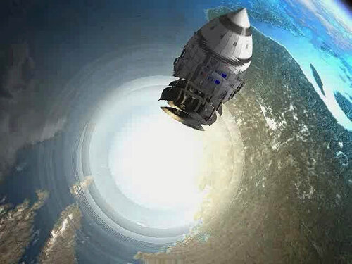 Летать с помощью управляемых взрывов кажется опасно, но при правильном расчете достигается отличный результат