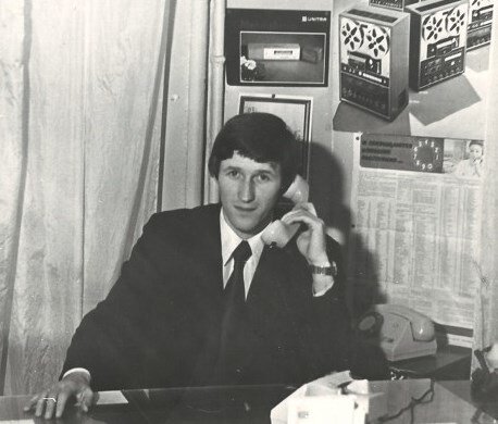 Автор - старший редактор рекламного отдела ЦКРО "Радиотехника" в 1980 г.