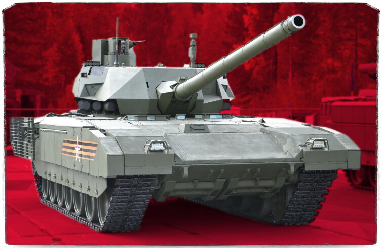 Источник: Минобороны России. Танк Т-14 на платформе "Армата".