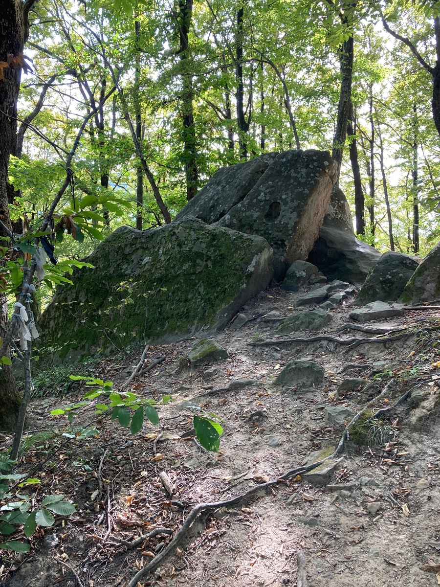 Останки дольмена.