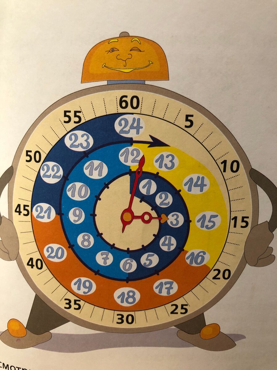 Учим часы со стрелками по необычной методике | Математика до школы | Дзен