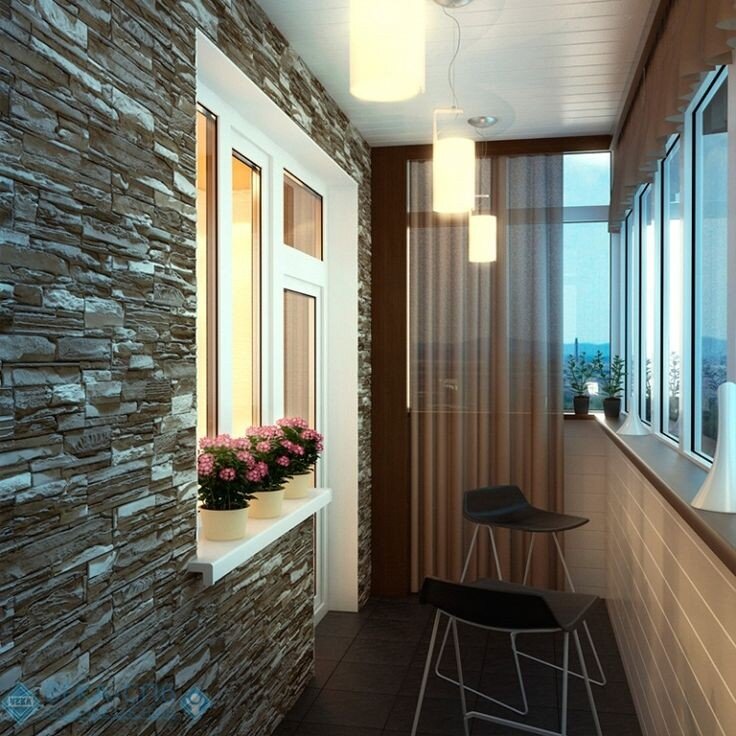 Отделка балкона в хрущевке: 225+ (Фото) — Идеи для Оформления красивых дизайнов