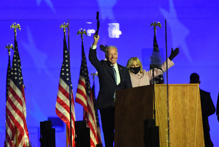                                Джо Байден считает, что на выборах победил он