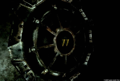 Дверь в убежище 77