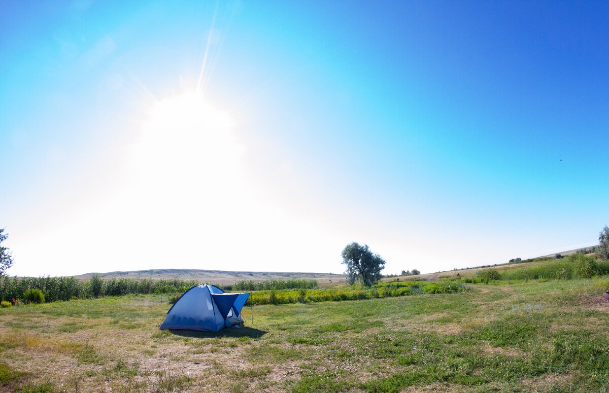 Отдых в палатках