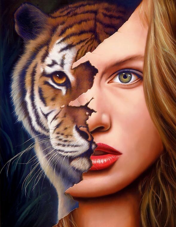 Тигр внутри