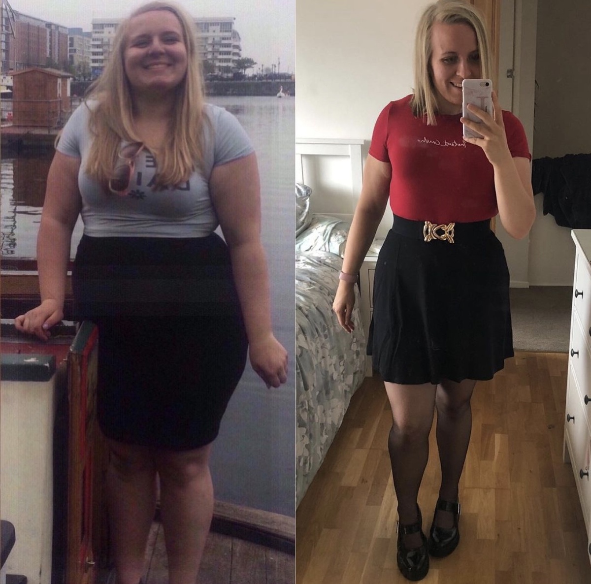 лишний вес и чудесное преображение в фото примере