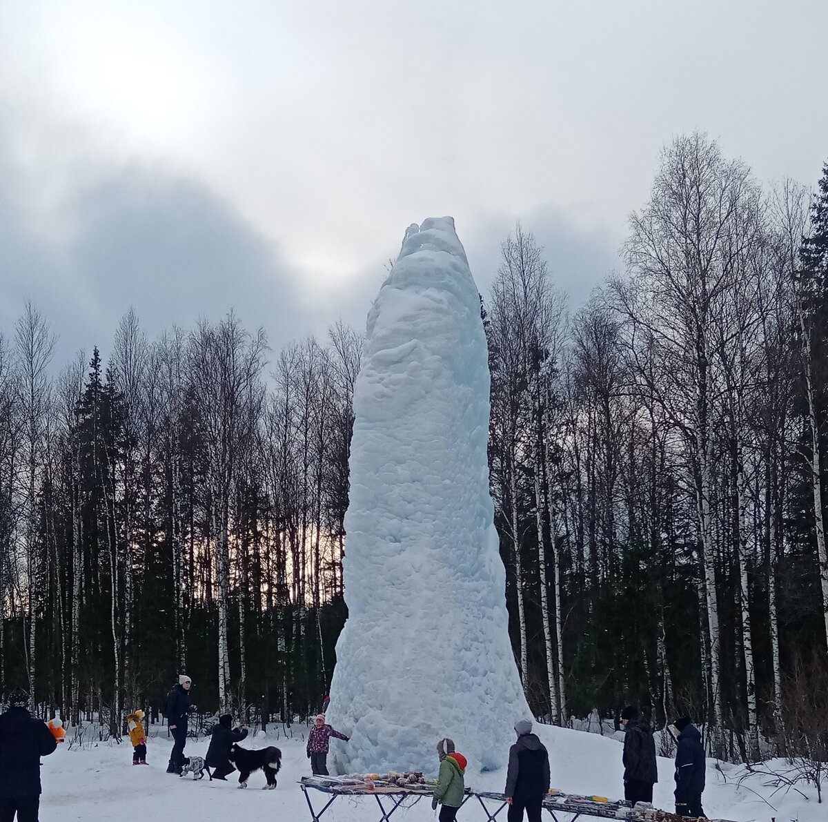 Ледяной фонтан