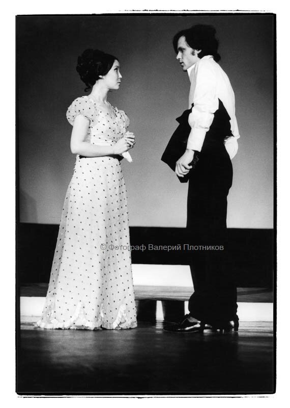 Николай Ерёменко с Натальей Аринбасаровой во время учёбы во ВГИКе