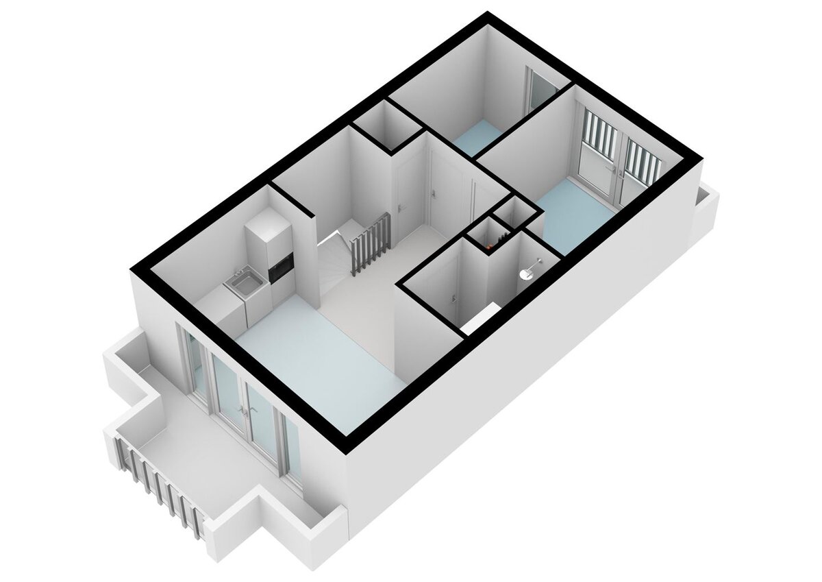 3д вид квартиры