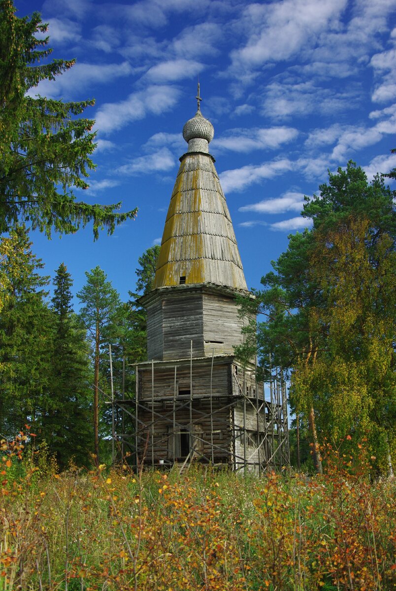 Каргополь деревянная Церковь