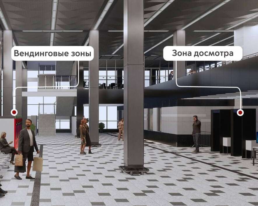 Проект Восточного вокзала. Источник: департамент транспорта Москвы