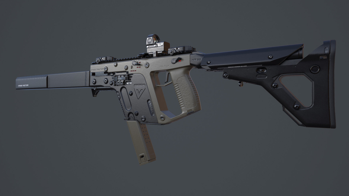 KRISS Vector — пистолет-пулемёт, разработанный компанией «Transformational Defense Industries».