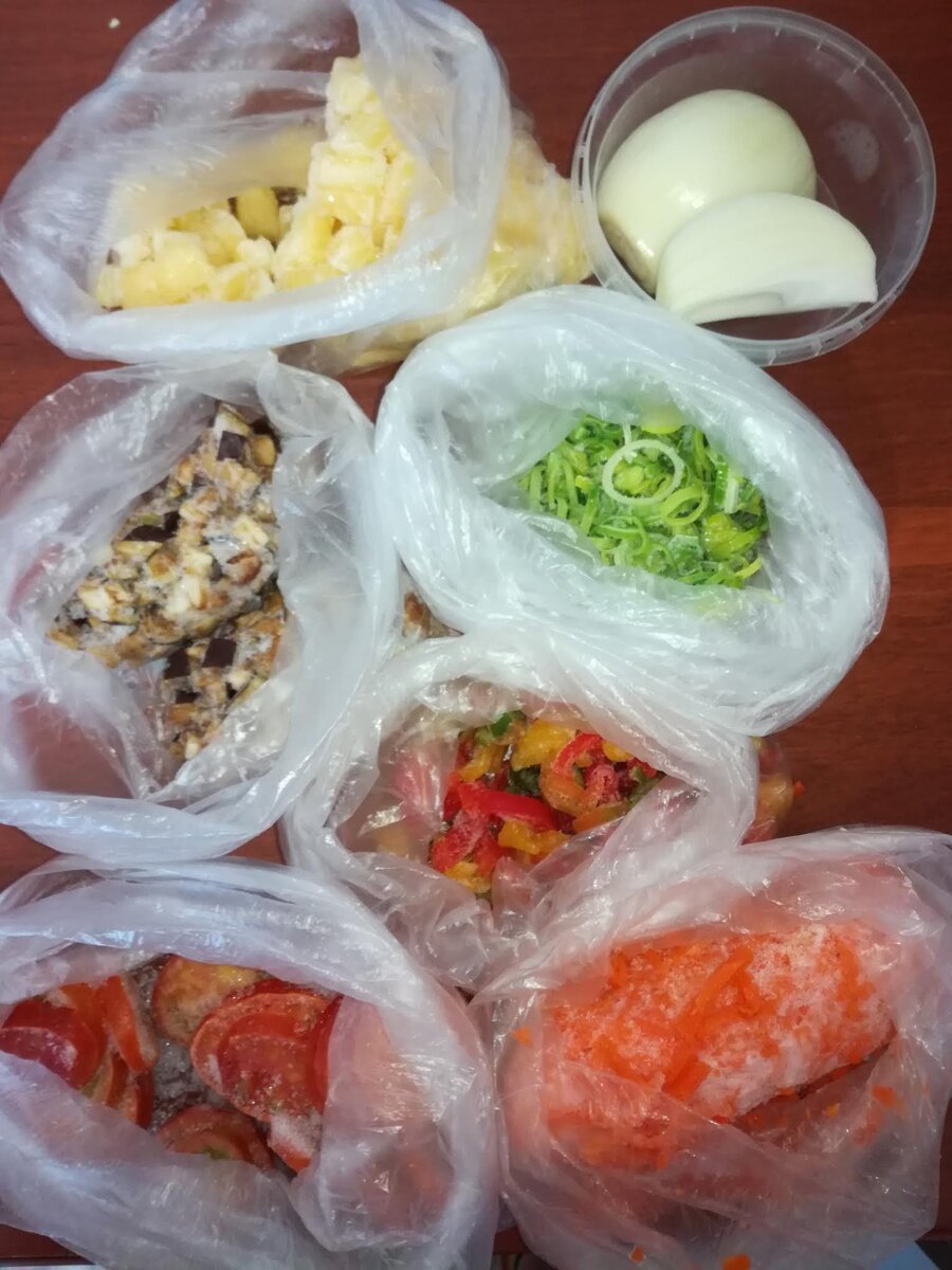 Фото автора. Замороженные овощи. 