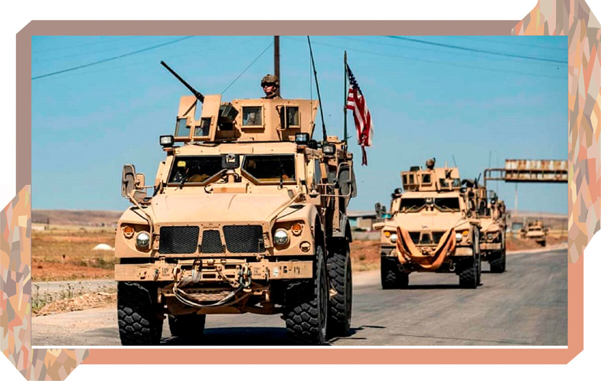 Американская военная техника в Сирии. Фото в свободном доступе.