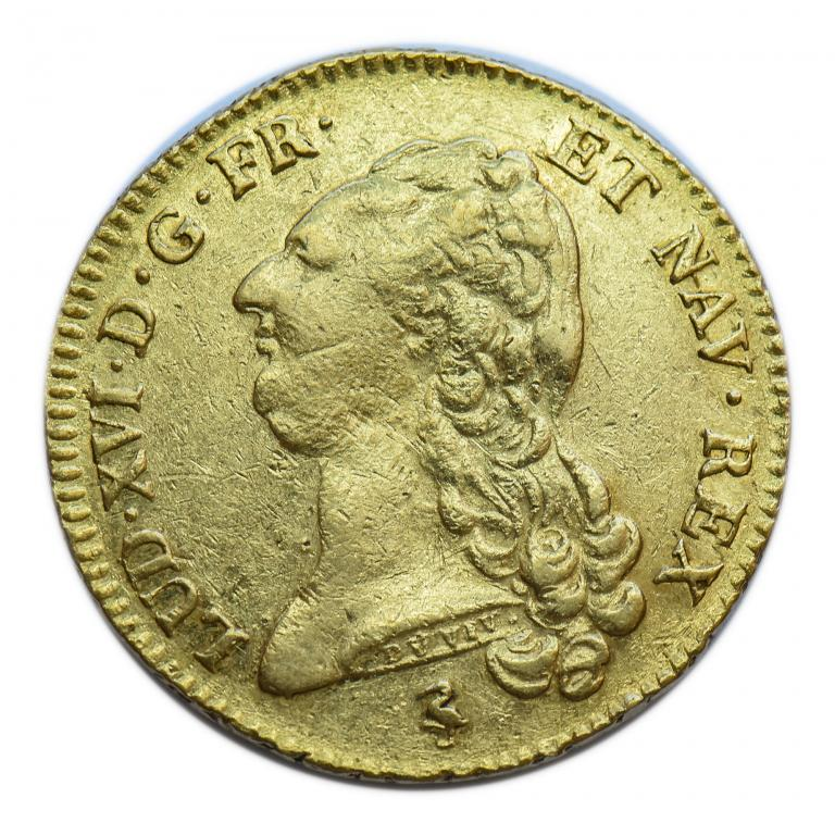 2 Луи д'Ор 1786 год. Франция. Золото 15.2 грамма, 70 000 руб.