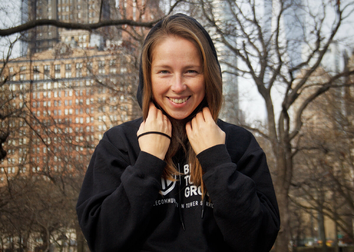 Первые деньги в Нью-Йорке я заработала, гуляя по Манхеттену (фото автора)