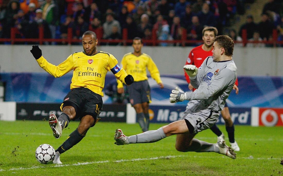 Групповой этап Лиги Чемпионов. Матч между ЦСКА и Арсеналом