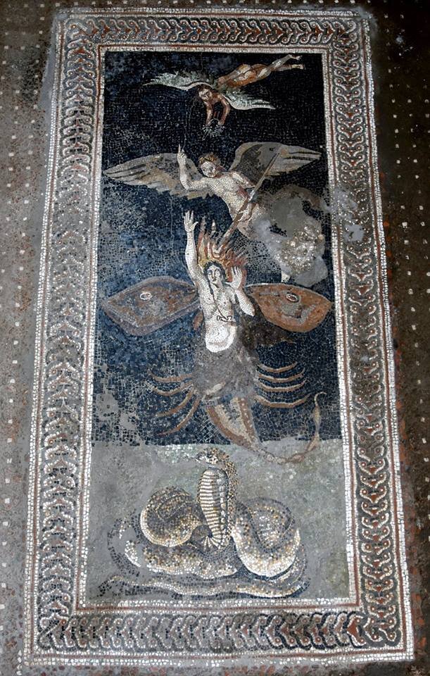 Археологический парк Помпеи. Загадочная мозаика дома Ориона Scale_1200