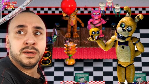 ПАПА РОБ ИГРАЕТ: FNAF 6 - PIZZERIA SIMULATOR! АНИМАТРОНИКИ В FIVE NIGHTS AT FREDDY`S АТАКУЮТ!