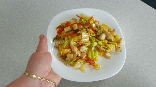 Салат с курицей и пекинской капустой, пошаговый рецепт с фото - kukareluk.ru